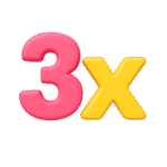 3 x
