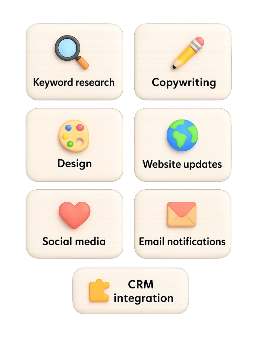 Brand Shop Marketing Cards